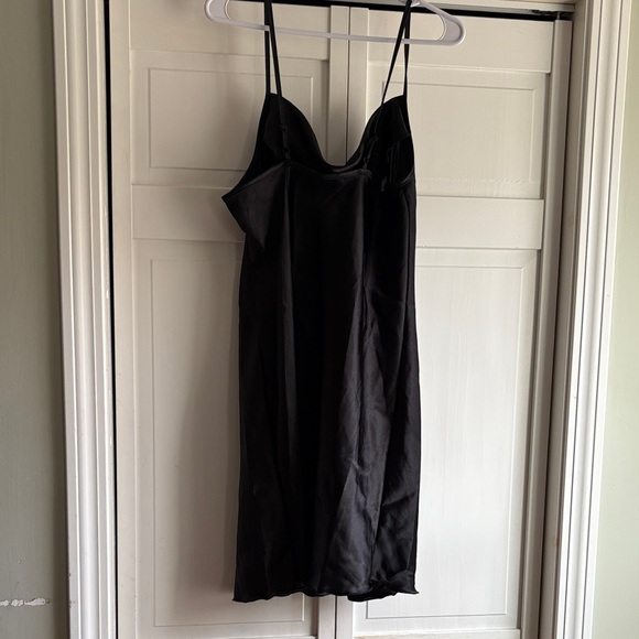 bebe Elegant Black Midi Dress - Picture 2 of 2